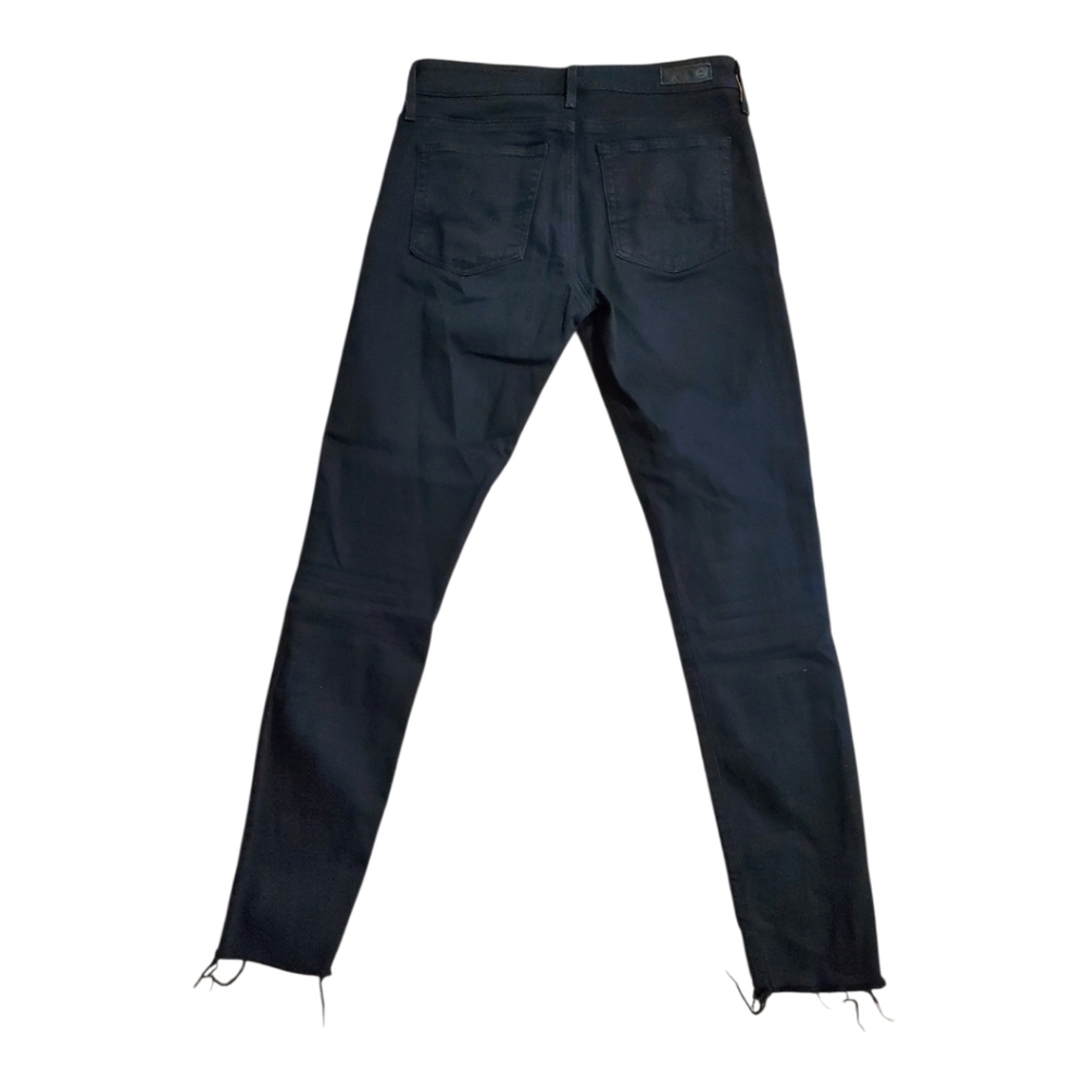 AG Adriano Goldschmied FARRAH High Rise Skinny Ankle Jeans Black Wash Size 26R - Picture 2 of 7